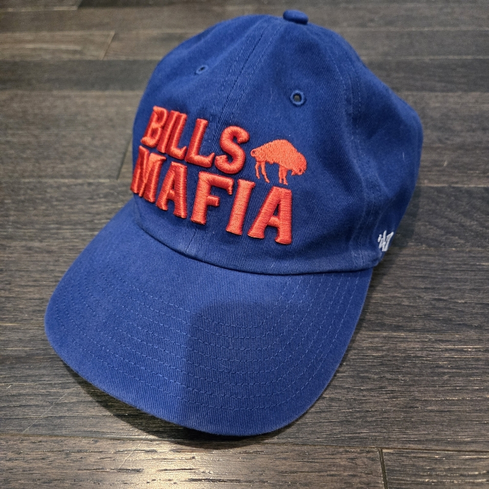'47 Brand NFL Buffalo Bills "Bills Mafia" with Retro Buffalo Dad Hat - OSFM